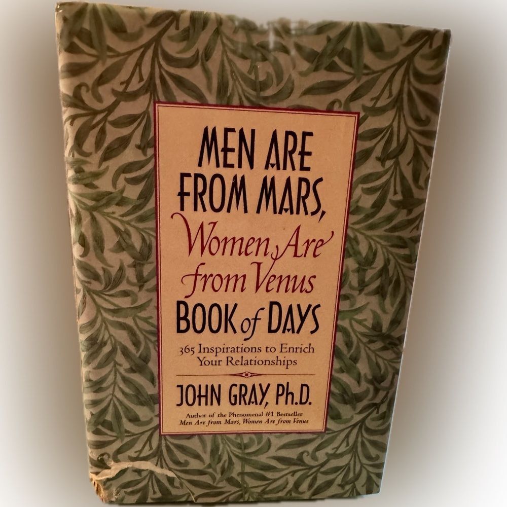 “MEN ARE FROM MARS, Women Are From Venus” BOOK of DAYS!
